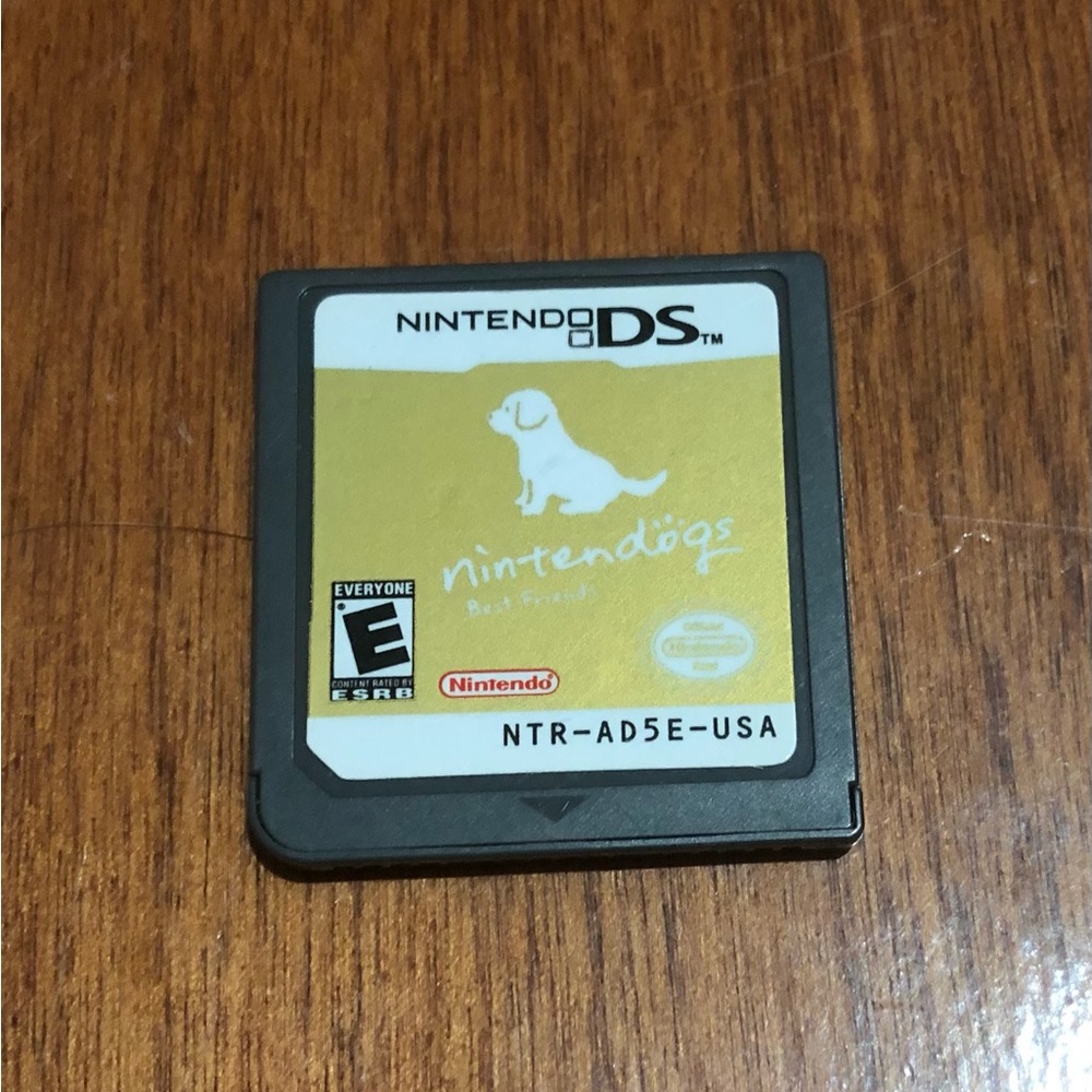 Nintendogs best friends for the Nintendo ds. DS game only